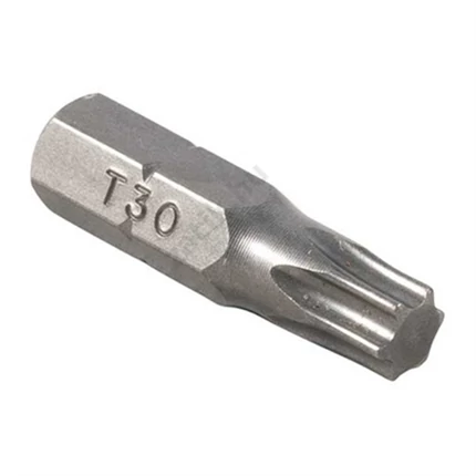 Csavarbehajtó hegy T30 torx csavarbehajtó bit