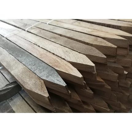 Keményfa karó hegyezett 15-20x20-25x1000 mm 4 db/csomag HU++