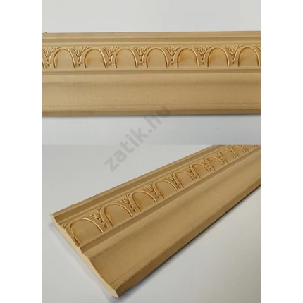 Fa díszléc faragott léc  MDF 15x107x2450 mm   MDF/CR8 HOE