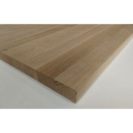 Asztallap táblásított tölgyfa TM 42 mm  800x550 mm 0,44  m2 / 15 kg / tábla HU++
