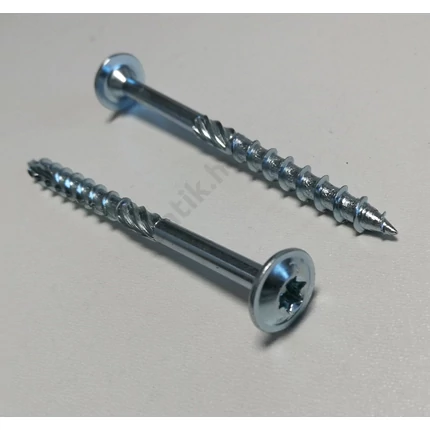 Csavar szerkezet építő csavar 6x100 mm  TKS T30 torx önfűrós tányérfejű facsavar Reisser