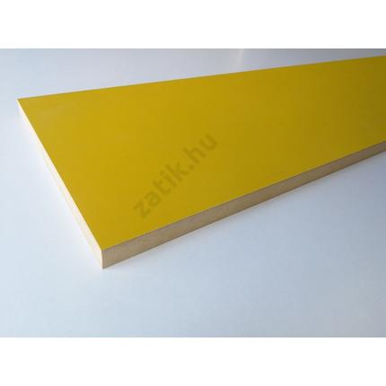 Polclap natúr farost MDF  730x200 mm 16 mm vastag SÁRGA