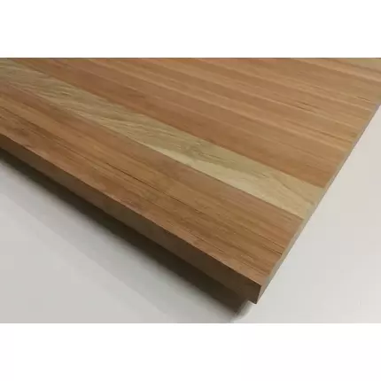 Asztallap táblásított rétegragasztott mahagónifa 27 mm  1050x750 mm