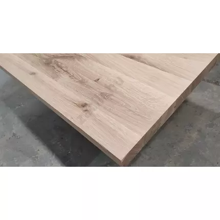 Asztallap táblásított tölgyfa TM 43 mm 1200x850 mm 1,02  m2 / tábla HU++