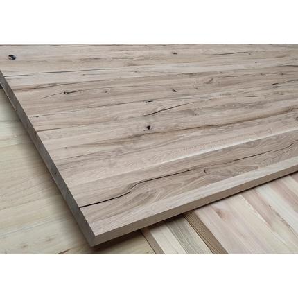 Asztallap táblásított tölgyfa TM 40 mm 1450x770 mm Rusztikus Antik 1,11 m2 / 36 kg / tábla HU++
