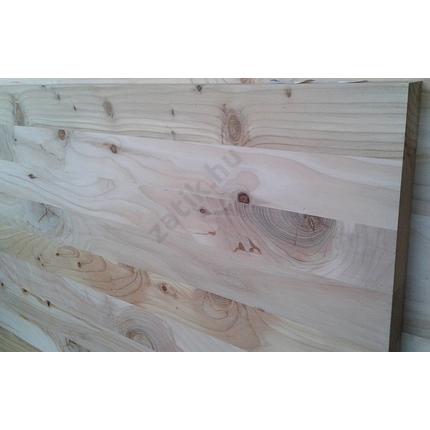 Asztallap táblásított cédrus TM 45 mm 1550x800 mm Rusztikus 1,24 m2 / 28 kg / tábla