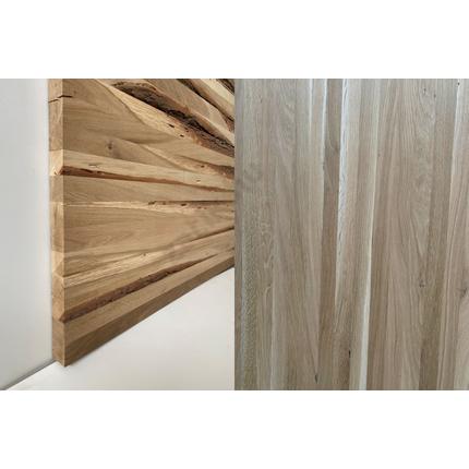Asztallap táblásított tölgyfa TM 35 mm 1400x680 mm A/C min. 0,952  m2 / 27 kg /tábla HU++