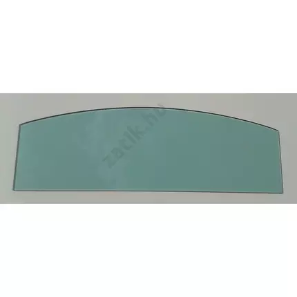 Üvegpolc 600x200 mm íves polclap zöld JW*