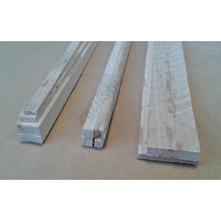Balsa hobby léc vegyes méret 600 mm csomagban balsafa modell léc ZA