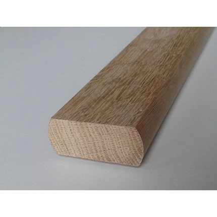 Lépcsőkorlát kapaszkodó tölgyfa 27x70x2900 mm kézcsúsztató HU++