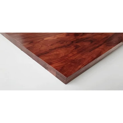 Konyhai munkalap táblásított BUBINGA fa TM 30 mm 1500x580 mm 0,87 m2 / tábla TRO ZA1  HU++