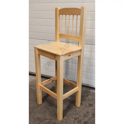 Szék bárszék7320x400x350 mm fenyőfa felület olajozva