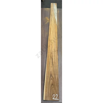 Teak fa fűrészáru 50x160x2250 mm légszáraz szélezett 22. sz. ROM