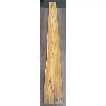 Teak fa fűrészáru 50x180x2250 mm légszáraz szélezett 6. sz. ROM