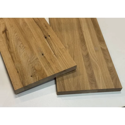 Lépcsőlap tölgyfa  1100x300 mm 30 mm vastag AB min. HU++
