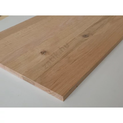 Táblásított vörös tölgyfa falap TM 14 mm  950x390 mm Rusztikus 0,37 m2/tábla polclap tölgyfa