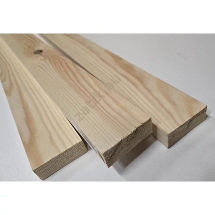 Gyalult négyszögléc borovi fenyő 20x50x2000 mm N barkácsléc GT HU+