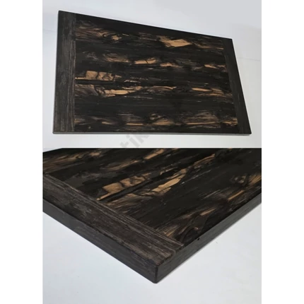 Asztallap táblásított ÉBENFA 810x470 mm 34 mm kb. 10 kg TRO ZA