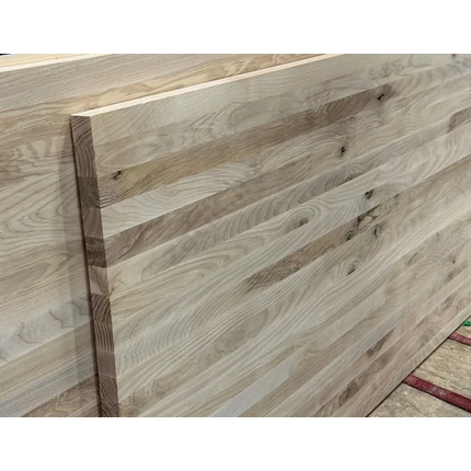 Asztallap táblásított kőrisfa TM 30 mm 2200x760 mm Rusztikus 1,67 m2 / 38 kg / tábla HU++