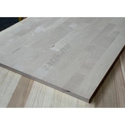 Táblásított juhar falap HT 18 mm 1500x600 mm A min. 0,9 m2/tábla asztallap juharfa ZA HU++