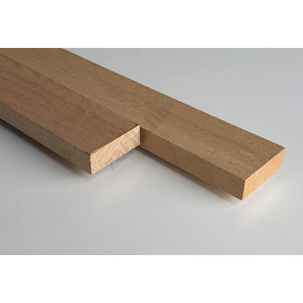 Gyalult négyszögléc bükkfa gőzölt 18x50x2000 mm keményfa barkácsléc DO