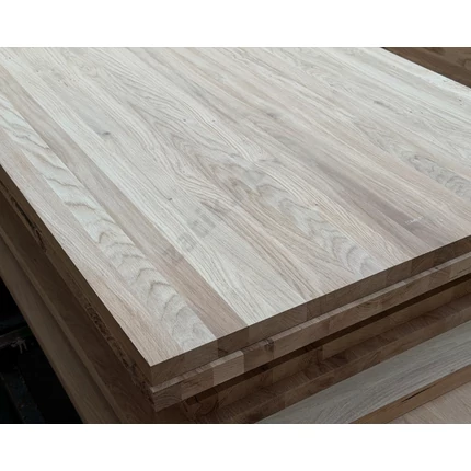 Asztallap táblásított tölgyfa TM 32 mm 1900x900 mm A min. 1,71 m2 / 44 kg / tábla HU++