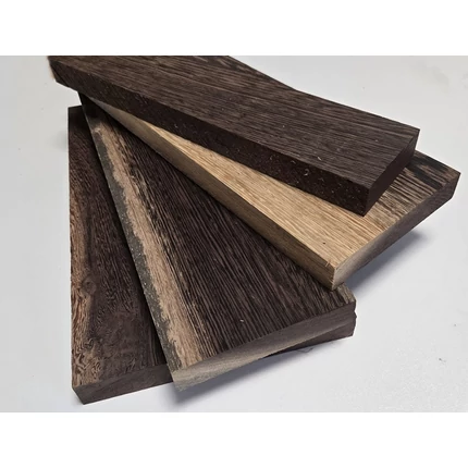 Wenge fa fűrészáru hobbyfa 25x140-160x400-500 mm szélezett szárított WE5