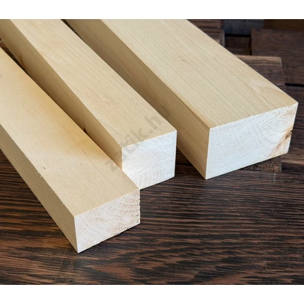 Hársfa fűrészáru hobby fa 35x50x 600 mm faragó tömb