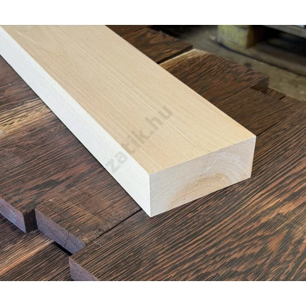 Hársfa fűrészáru hobby fa 50x120x 600 mm faragó tömb