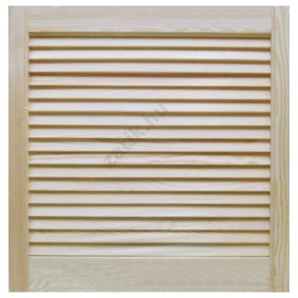 Bútorajtó fenyő nyitott lamellás 606x494 mm szekrényajtó fenyő ... Bútor ajtó