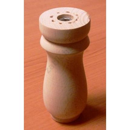 Polcépítő láb bükk átm. 40x80 mm M6 MF