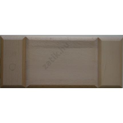 Bútorfiókelő bükkfa C 126x297 mm betétes tele