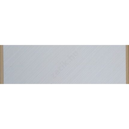 Bútorfiók dekorfóliás karamell + gőzölt bükkfa szín 126x290 mm kerekített éllel