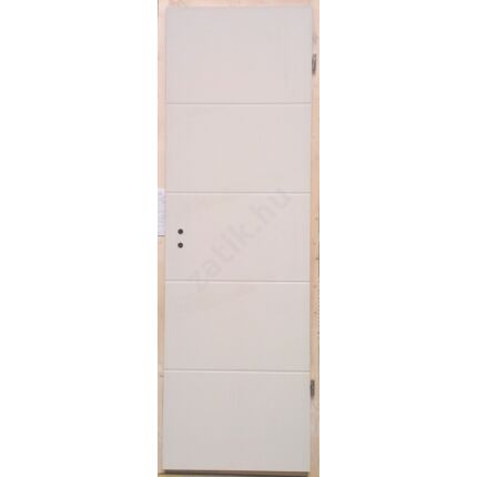Beltéri ajtó  dekorfóliás   Fehér szín H5  90x210  tele jobbos XL BT55 BLOKK TOKKAL szépséghibás