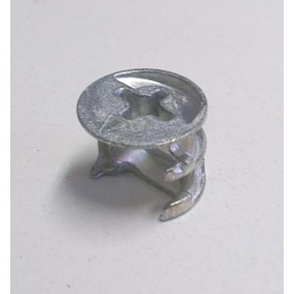 Bútor összefogó excenter ház átm. 15 mm horganyzott 7x34 mm csaphoz