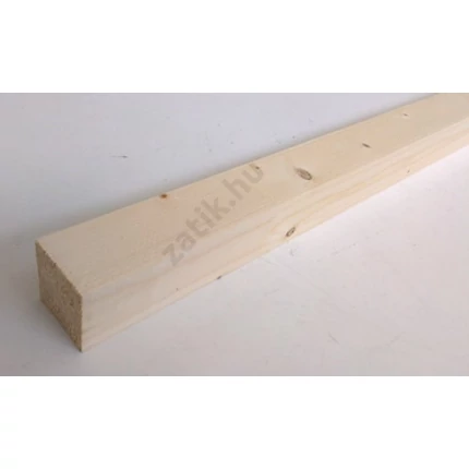 Gyalult négyszögléc borovi fenyő 40x40x2000 mm borovi fenyő stafni NY157