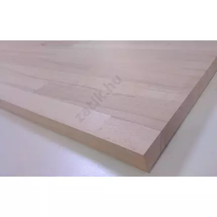 Asztallap táblásított bükkfa gőzölt HT 31 mm 1250x700-720 mm 0,9 m2 / 21 kg / tábla asztallap HU++