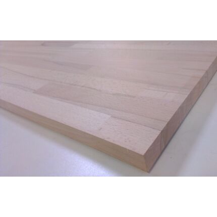 Asztallap táblásított bükkfa gőzölt HT 31 mm 1250x700-720 mm 0,9 m2 / 21 kg / tábla asztallap HU++