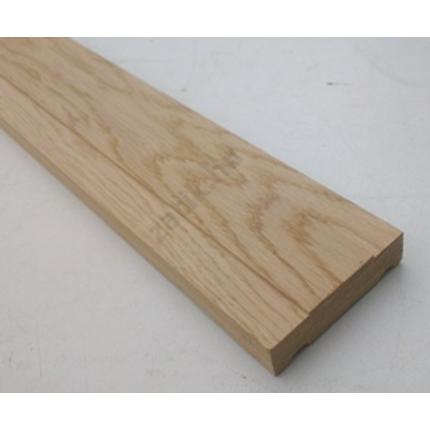 Küszöb tölgy  800x 72 mm 20 mm vastag küszöbsín horony marással fa küszöb
