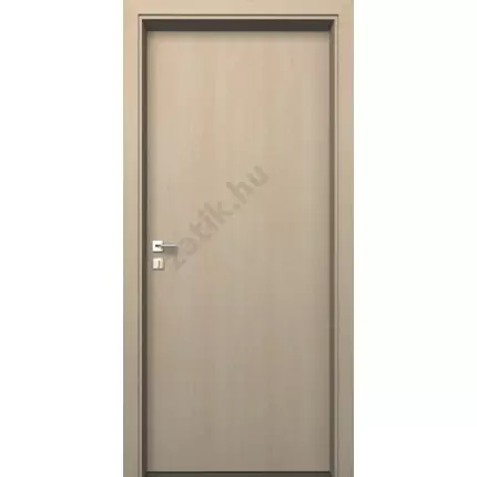 Beltéri ajtó  dekorfóliás Juhar szín 100x210x10 cm  tele balos JW 7 utólag szerelhető tokkal