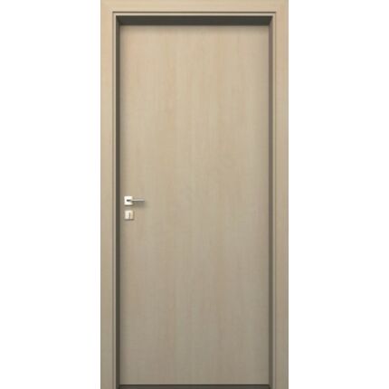 Beltéri ajtó  dekorfóliás Juhar szín 100x210x12 cm  tele balos JW 10 utólag szerelhető tokkal