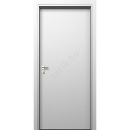 Beltéri ajtó dekorfóliás  Fehér szín 100x210x12 cm tele jobbos MAS94 utólag szerelhető tokkal