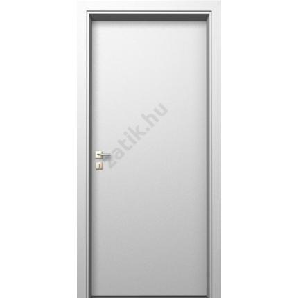 Beltéri ajtó dekorfóliás  Fehér szín 100x210x12 cm tele jobbos MAS94 utólag szerelhető tokkal