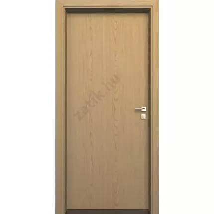 Beltéri ajtó dekorfóliás  Tölgy szín  75x210x14 cm tele jobb MIX kombi cser víz  tokkal MAS125