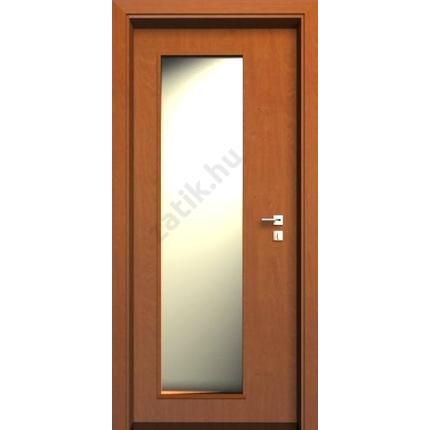 Beltéri ajtó dekorfóliás  Dió szín  75x210x12 cm jobb MIX KOMBI CSERI FÜ MAS116 útólag szerel