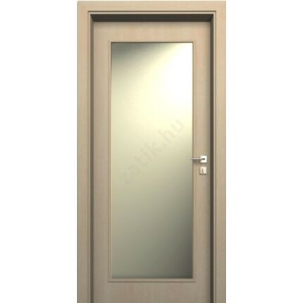 Beltéri ajtó  dekorfóliás Juhar szín  90x210x33 cm ÜVN jobbos JW 69 utólag szerelhető tokkal