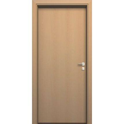 Beltéri ajtó  dekorfóliás    Bükk szín   75x212x14 cm tele jobbos MIX FEHÉR DIN E25  utólag szer