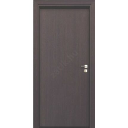Beltéri ajtó dekorfóliás  wenge szín 100x210x10 cm tele jobbos MAS156  utólag szerelhető tokkal