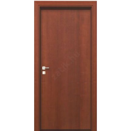 Beltéri ajtó  dekorfóliás  CLA BT24 Mahagóni szín  90x210 TELI  jobbos X BT BLOKK TOKKAL