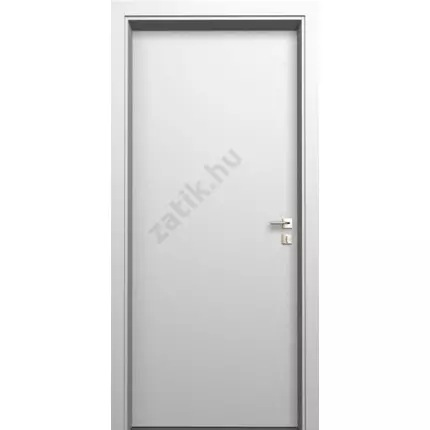 Beltéri ajtó dekorfóliás  Fehér szín 100x210x12 cm tele jobbos XX MAS457 szépség hibás